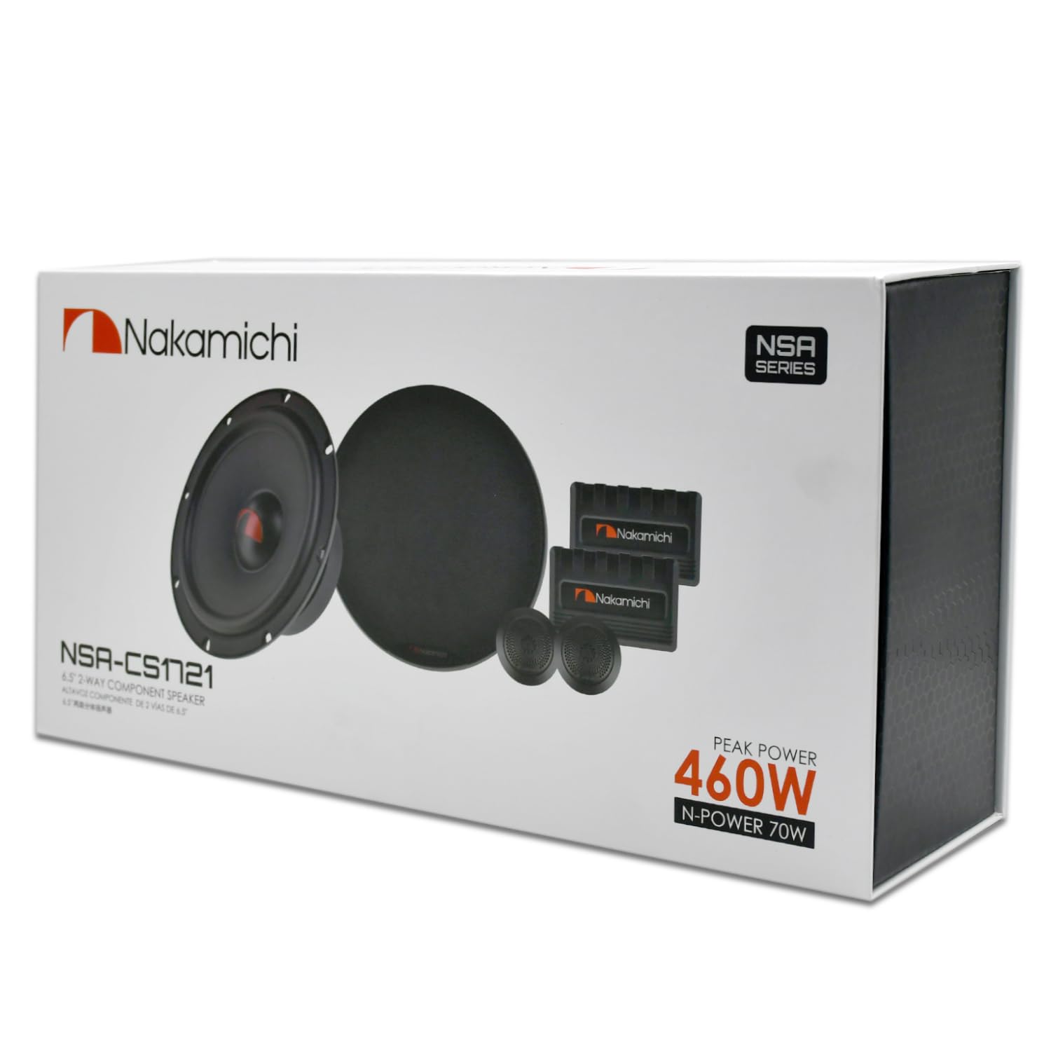 Nakamichi NSA-CS1721 6.5" 2-Way Component Speaker System